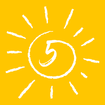 Yellow 5am Lemon Logo